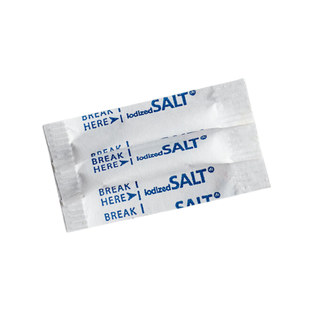 Salt .6 Gram Portion Packet - 3000/Case