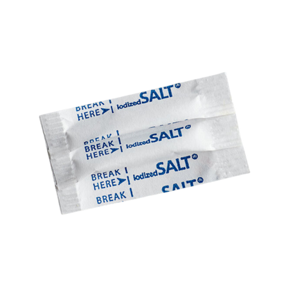 Salt .6 Gram Portion Packet - 3000/Case