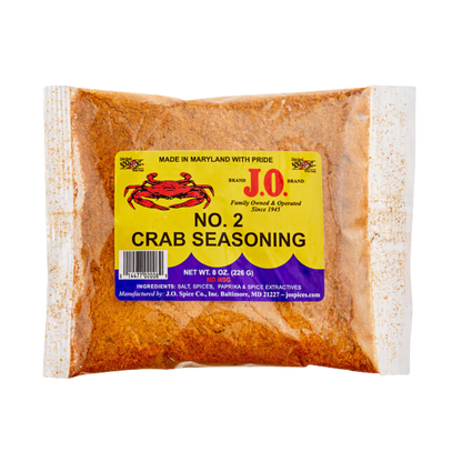 J.O. No. 2 Crab Seasoning (Various Sizes)