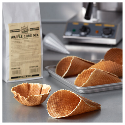 Carnival King Vanilla Waffle Cone Mix 5 lb. Bag