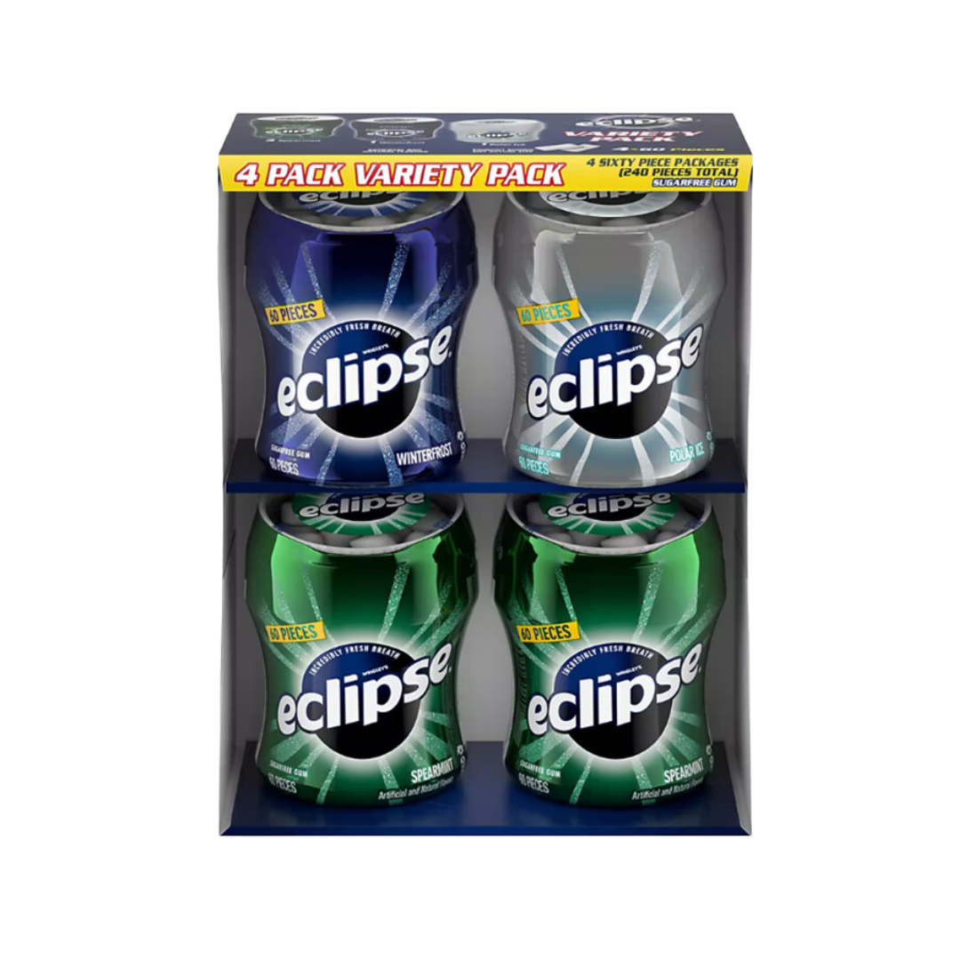 Eclipse Big-E Gum Variety Pack 4 ct.