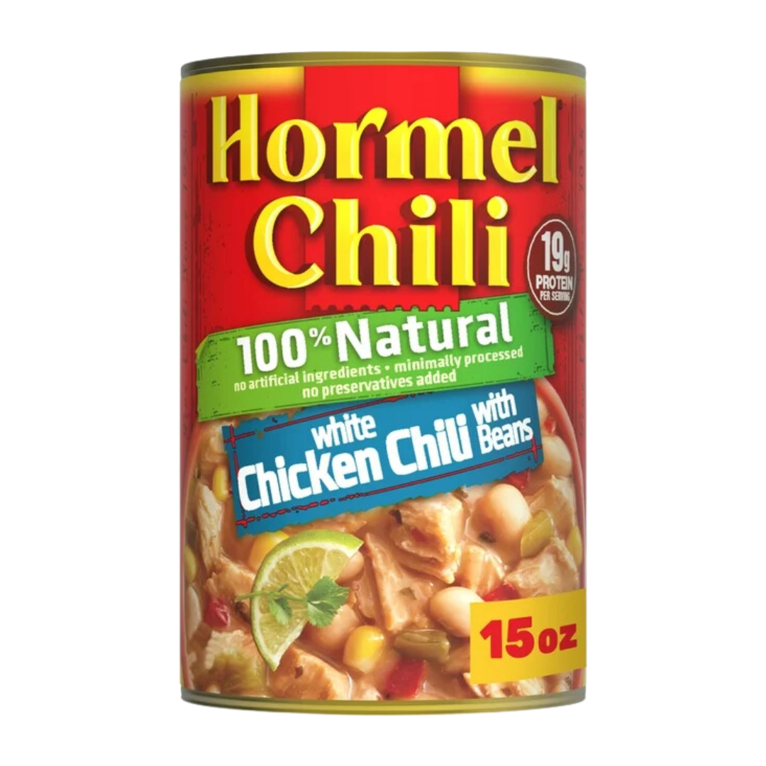 Hormel 100% Natural White Chicken Chili with Beans (Pack of 6)