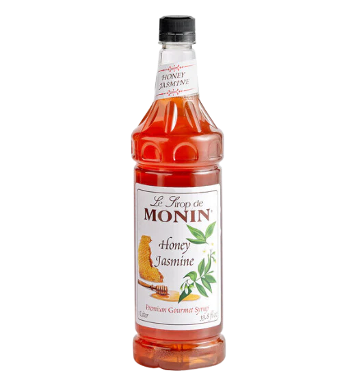 Monin Premium Honey Jasmine Flavoring Syrup (Various Sizes)