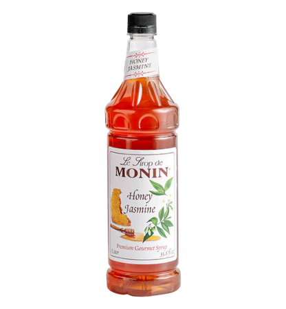 Monin Premium Honey Jasmine Flavoring Syrup (Various Sizes)