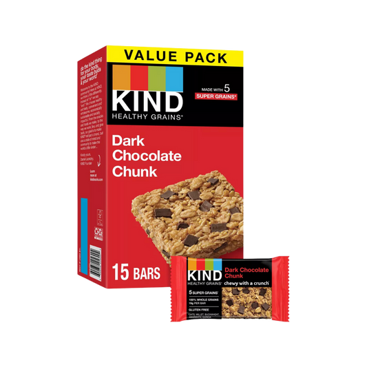 KIND Dark Chocolate Chunk Granola Bars 1.2oz Bars (15 pk.)