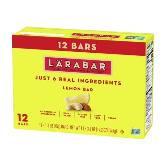 LARABAR Lemon Bar 1.6 oz Bars (12 pk.)