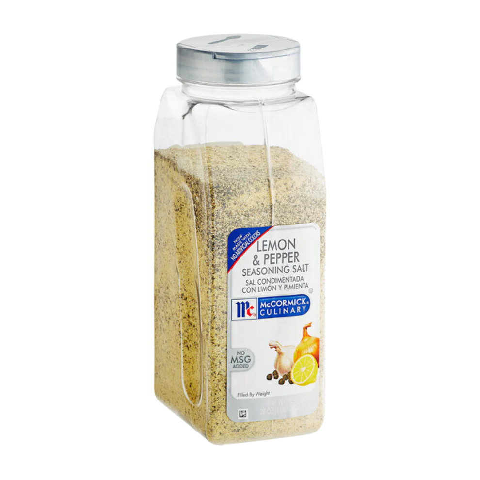 McCormick Culinary Lemon and Pepper Seasoning Salt (Various Sizes)