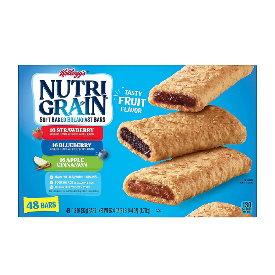 Kellogg's Nutri-Grain Bars Variety 48 pk.