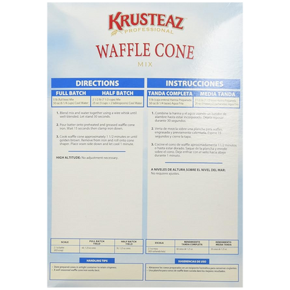 Krusteaz Professional Waffle Cone Mix, 5 lb