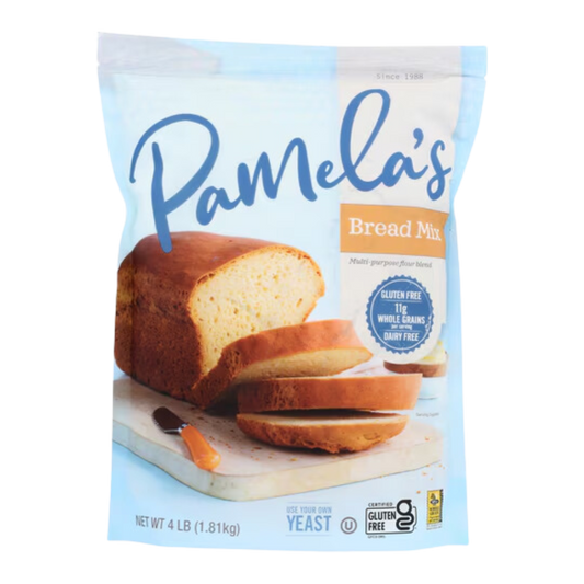 Pamela's Products Gluten-free Bread Mix, 4-Pound Bags (Pack of 3)