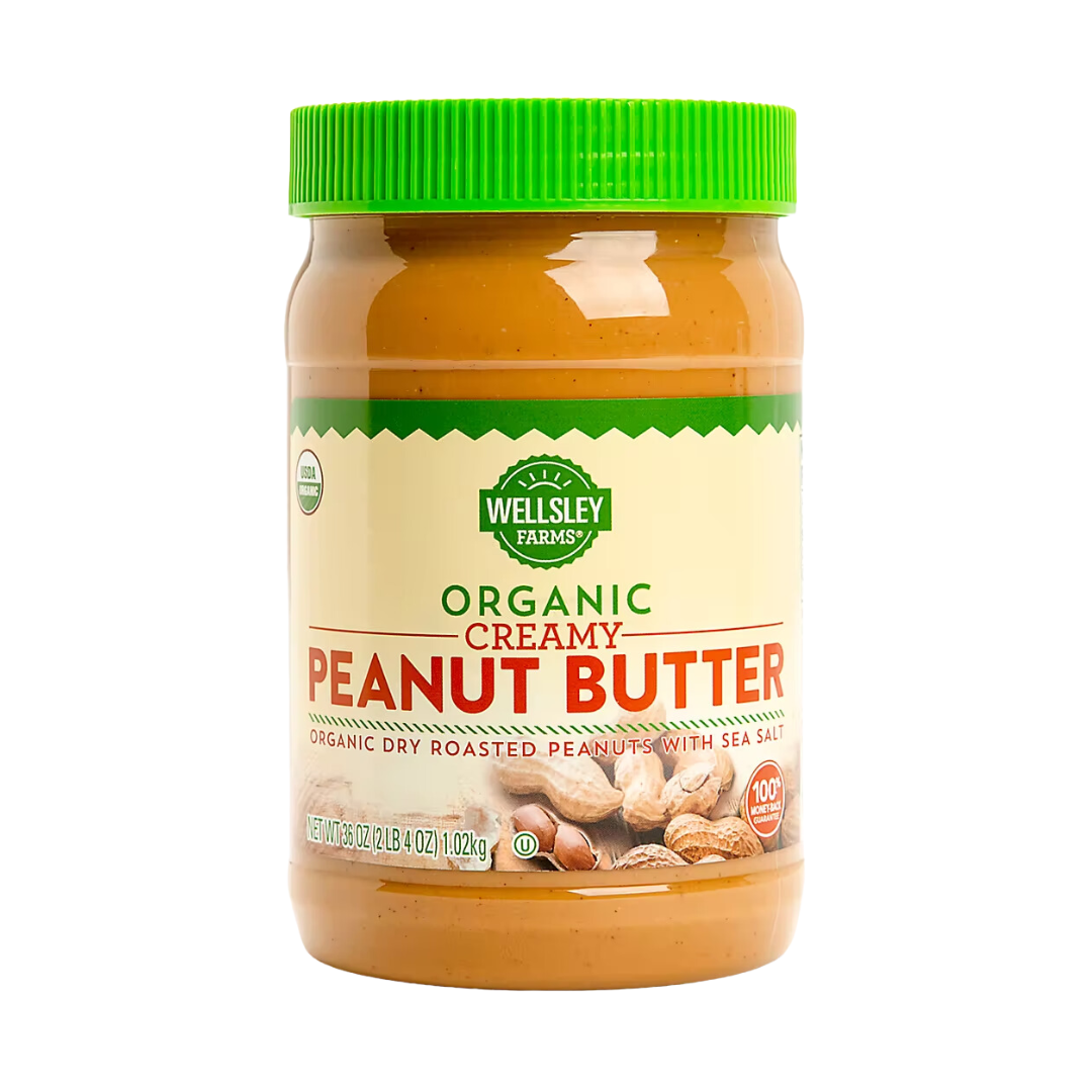 Wellsley Farms Organic Creamy Peanut Butter (1.02 Kg), 1.02 Kg