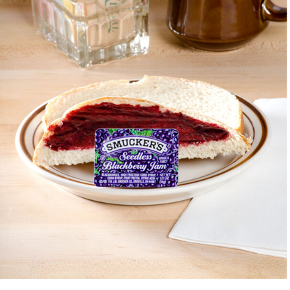 Smucker's Blackberry Jam, 200 Count