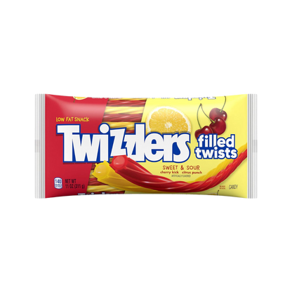 Twizzlers Sweet & Sour Filled Twists (Various Sizes)