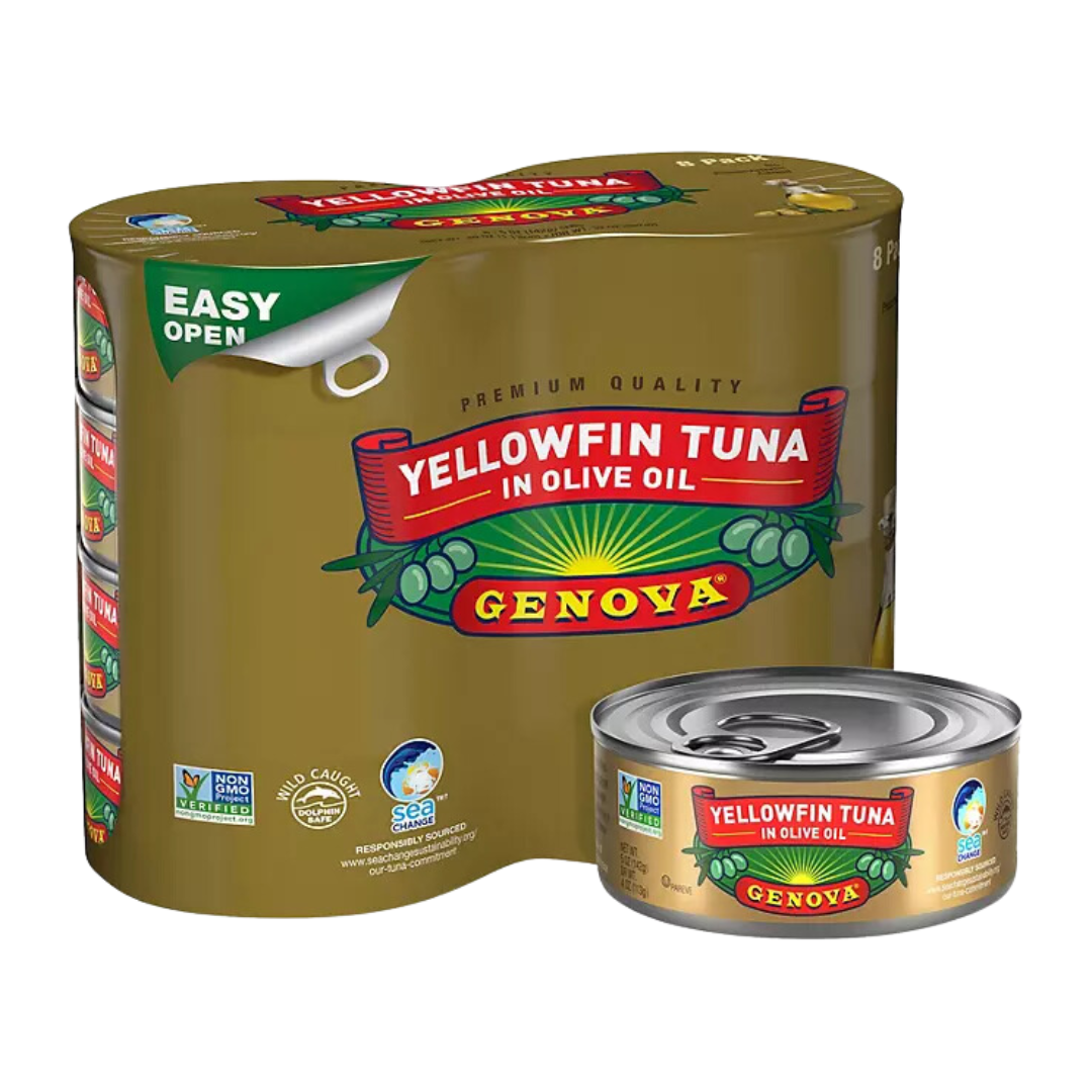 Genova Yellowfin Tuna in Olive Oil (8pk.)