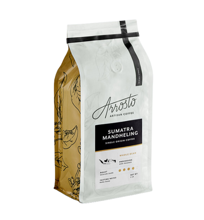 Arrosto Sumatra Mandheling Single Origin Whole Bean Coffee 2 lb.