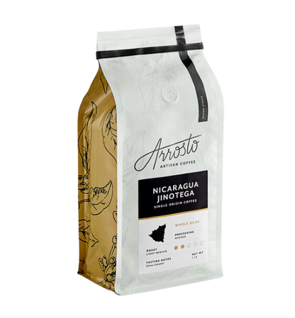 Arrosto Nicaragua Jinotega Single Origin Whole Bean Coffee 2 lb.