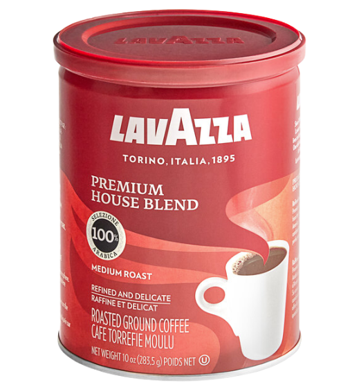 Lavazza Premium House Blend Ground Coffee 10 oz.