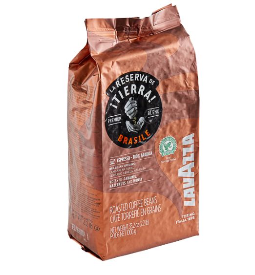 Lavazza Tierra! Brasile Whole Bean Espresso 2.2 lb.