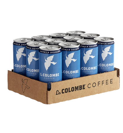 La Colombe Oatmilk Double Latte 9 fl. oz. - 12/Case