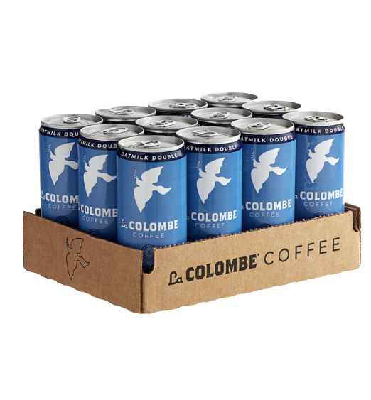 La Colombe Oatmilk Double Latte 9 fl. oz. - 12/Case