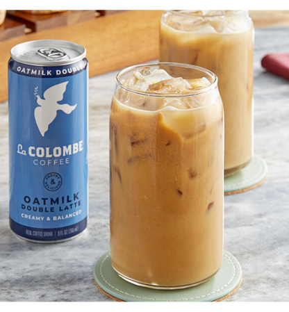 La Colombe Oatmilk Double Latte 9 fl. oz. - 12/Case