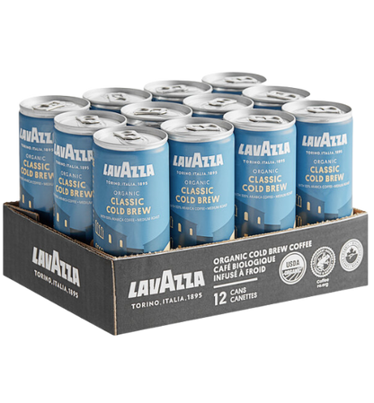 Lavazza Organic Classic Cold Brew Coffee 8 fl. oz. - 12/Case