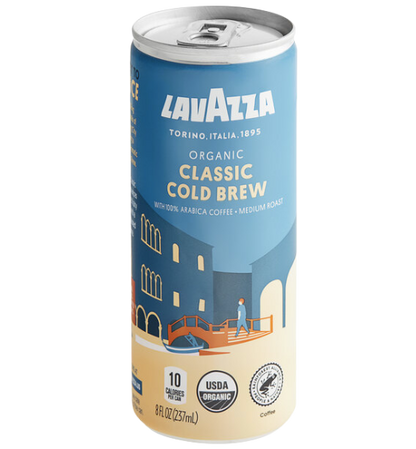 Lavazza Organic Classic Cold Brew Coffee 8 fl. oz. - 12/Case