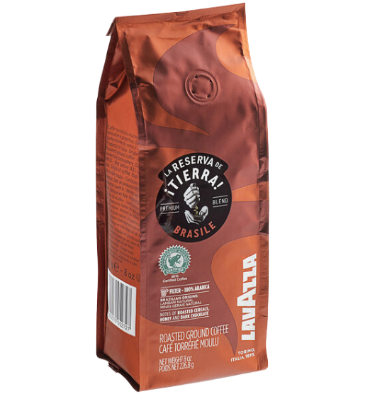 Lavazza Tierra! Brasile Coarse Ground Coffee 8 oz.