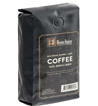 Bourbon Barrel Foods Bourbon Barrel Aged Whole Bean Coffee 12 oz.