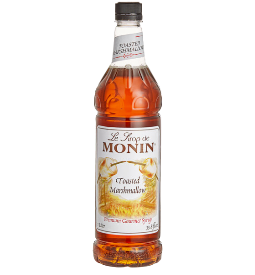 Monin Premium Toasted Marshmallow Flavoring Syrup 1 Liter