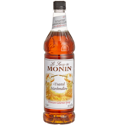 Monin Premium Toasted Marshmallow Flavoring Syrup 1 Liter