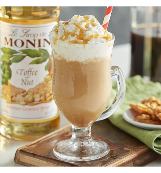 Monin Premium Toffee Nut Flavoring Syrup 1 Liter