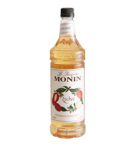 Monin Premium Lychee Flavoring Syrup 1 Liter