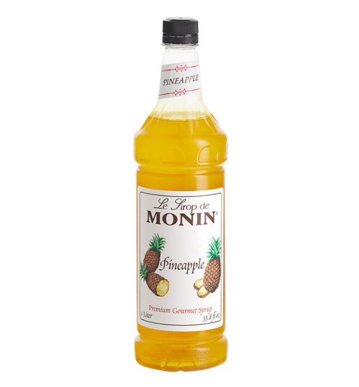 Monin Premium Pineapple Flavoring / Fruit Syrup 1 Liter