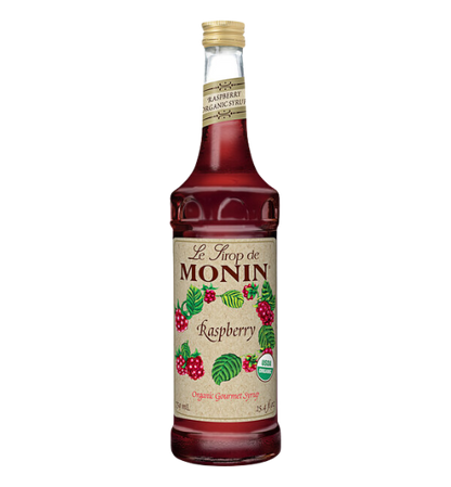 Monin Organic Raspberry Flavoring / Fruit Syrup 750 mL