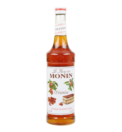 Monin Premium Tiramisu Flavoring Syrup 750 mL