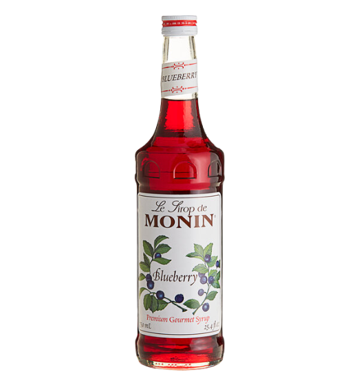 Monin Premium Blueberry Flavoring / Fruit Syrup 750 mL