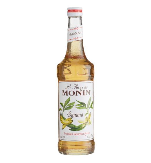 Monin Premium Banana Flavoring / Fruit Syrup 750 mL