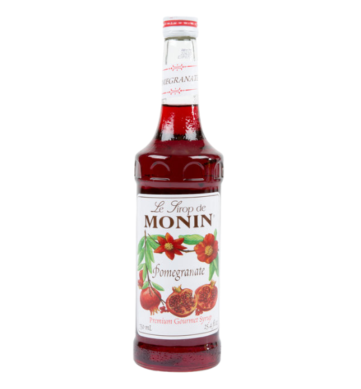 Monin Premium Pomegranate Flavoring / Fruit Syrup 750 mL