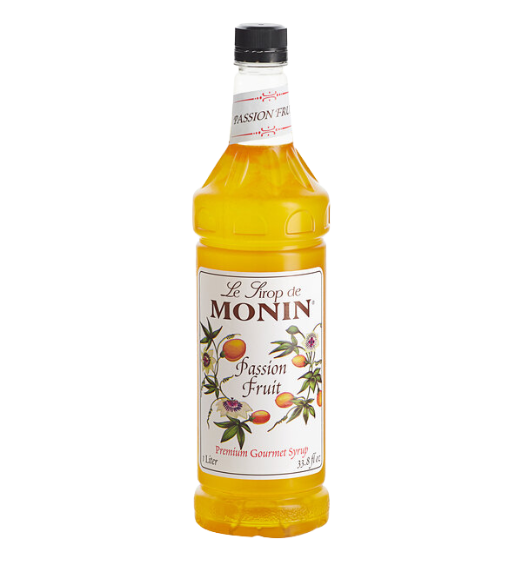 Monin Premium Passion Fruit Flavoring / Fruit Syrup 1 Liter