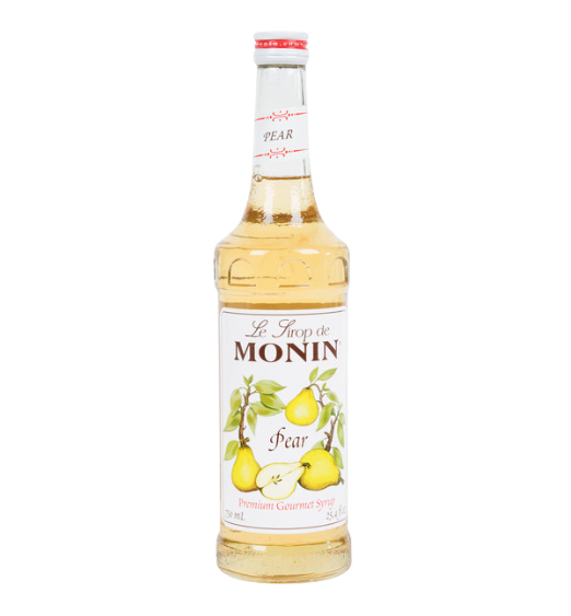 Monin Premium Pear Flavoring / Fruit Syrup 750 mL