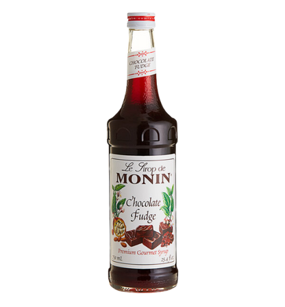 Monin Premium Chocolate Fudge Flavoring Syrup 750 mL