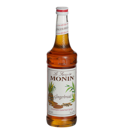 Monin Premium Gingerbread Flavoring Syrup 750 mL