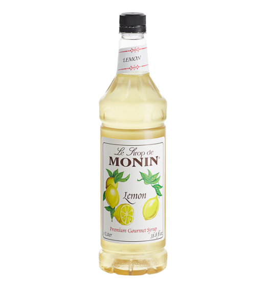 Monin Premium Lemon Flavoring / Fruit Syrup 1 Liter