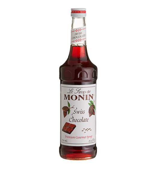 Monin Premium Swiss Chocolate Flavoring Syrup 750 mL