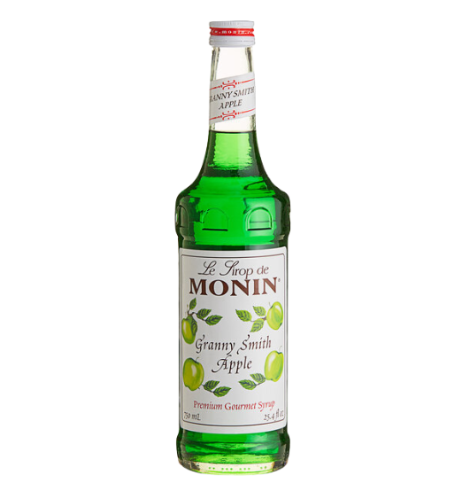 Monin Premium Granny Smith Apple Flavoring / Fruit Syrup (Various Sizes)