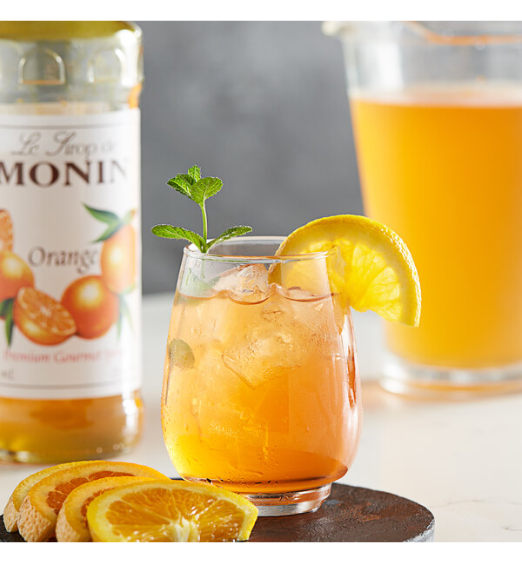 Monin Premium Orange Flavoring / Fruit Syrup (Various Sizes)