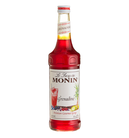 Monin Premium Grenadine Flavoring Syrup 750 mL