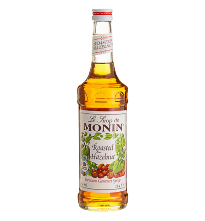 Monin Premium Roasted Hazelnut Flavoring Syrup 750 mL