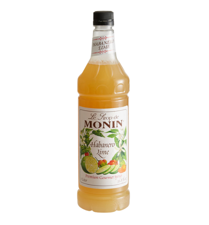 Monin Premium Habanero Lime Flavoring Syrup 1 Liter